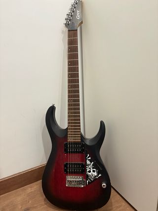 Cort X-100 (eléctrica) + Be Joe Rimini GA-400