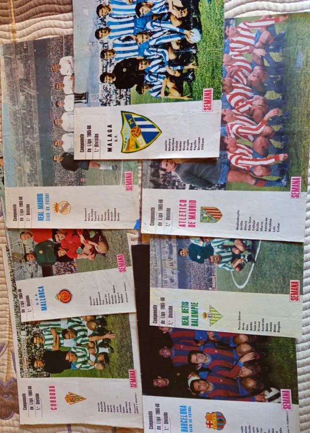 7 Pósters Revista Semana 65-66 Fútbol
