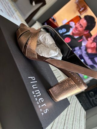 Plumers Tacon Bronce Dorado