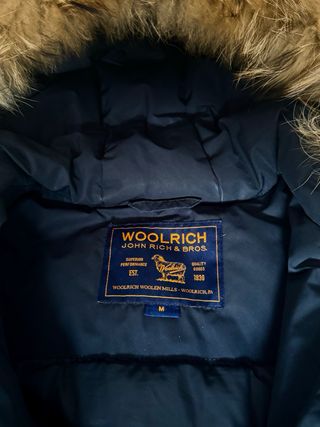 Woolrich Parka Donna Blu Taglia M
