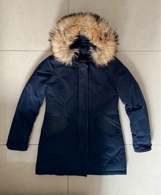 Woolrich Parka Donna Blu Taglia M