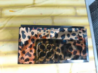 Joyero cristal espejo leopardo