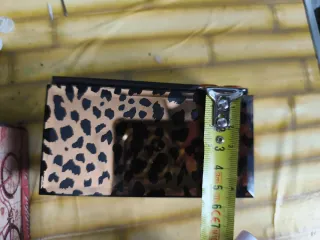 Joyero cristal espejo leopardo