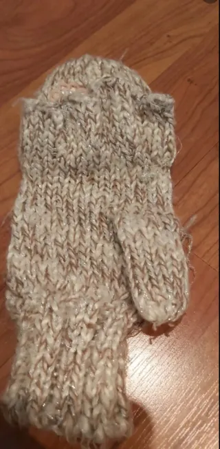 Gorro, bufanda y guantes niña 6 años