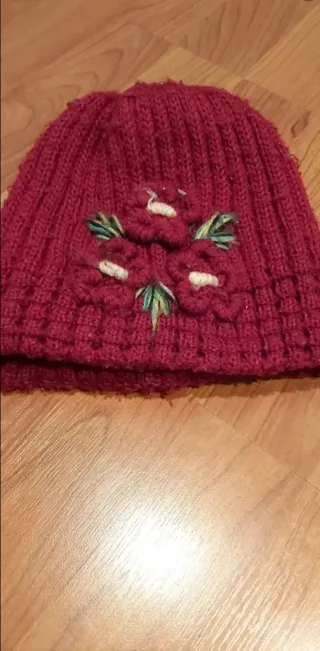 Gorro, bufanda y guantes niña 6 años