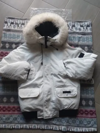 Parka Canada Goose Bianca
