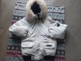 Parka Canada Goose Bianca