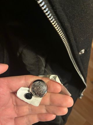 Abrigo parka Pimkie negro