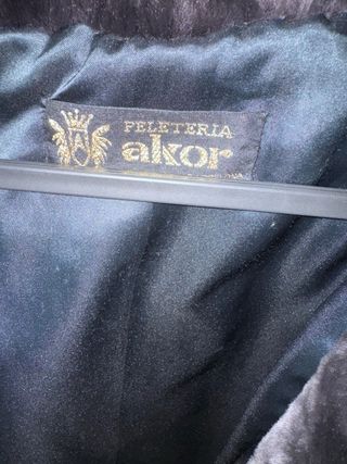 Abrigo de pelo Akor Barcelona