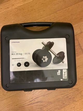 Pesas ajustables con maletín