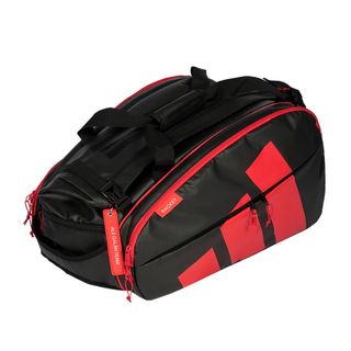 Paletero Adidas Multigame Negro/Rojo