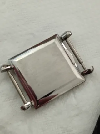 Cassa Zenith acciaio inox vintage