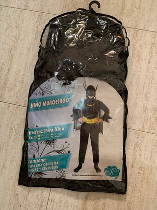 Disfraz niño murcielago