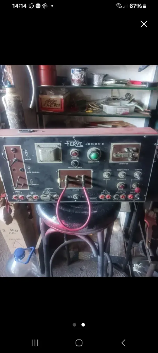 Cuadro de pruebas TERVE JUNIOR-C