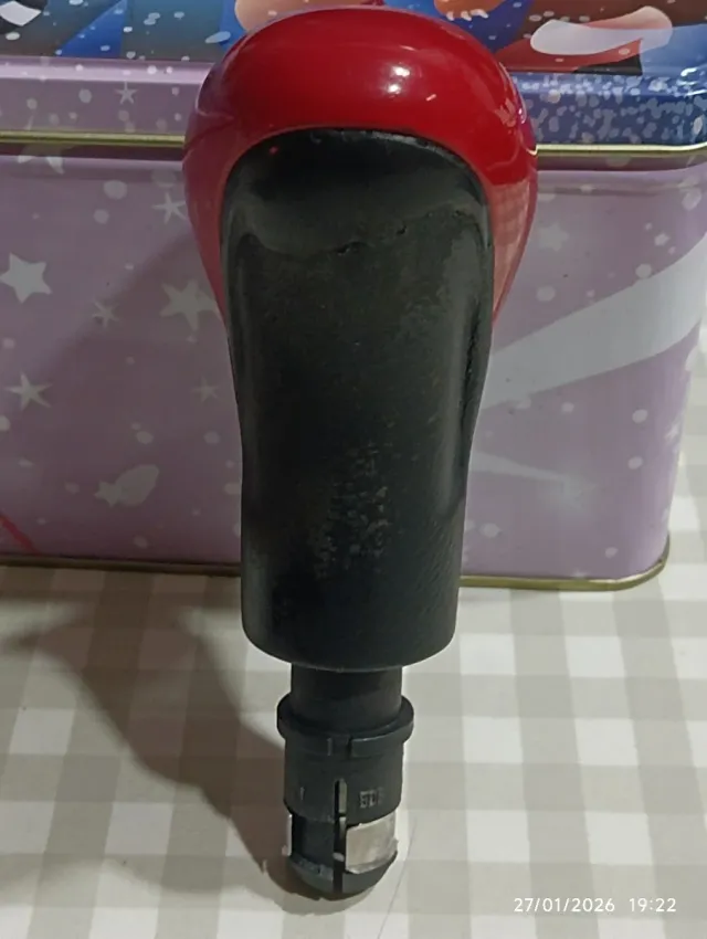 Pomo Palanca Cambio Seat Motor Sport Rojo