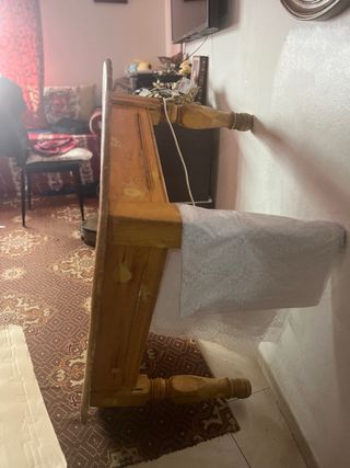 Mesa redonda madera diseño Magrebí