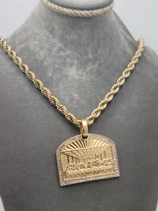 Colgante La Última Cena con cadena