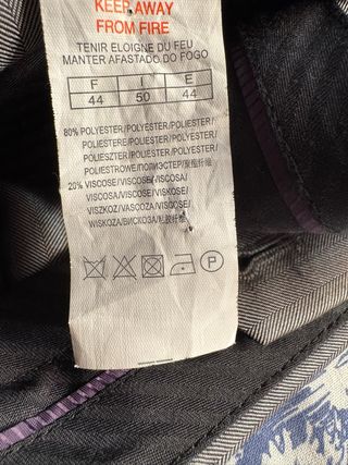 Traje de hombre talla 44 gris