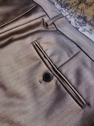 Traje de hombre talla 44 gris