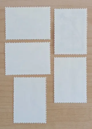 Sellos Pájaros Cantores Unión Soviética