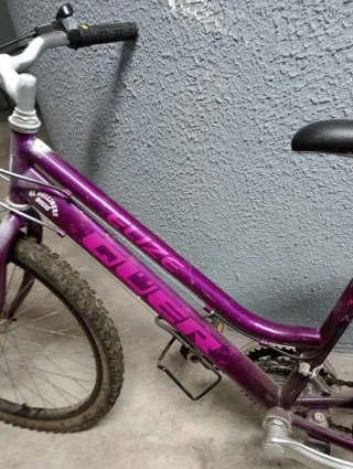 Bicicleta Morada Mujer