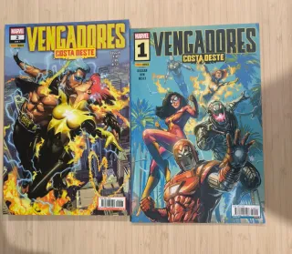 Los vengadores costa Oeste 1 y 2