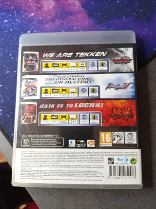 PS3 Fighting Edition - 3 Juegos