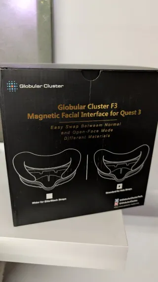Cluster Globulare F3 Interfaccia Facciale Meta Quest 3