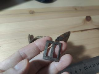 Clavo crucifixión, Punta Flecha, Hebilla