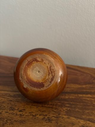 PACK 2 PORTAVELAS CANDELABROS DE MADERA Y METAL