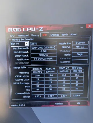 G.Skill DDR4 16GB (2x8GB) 2400MHz