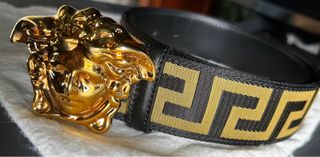 Cintura Versace La Medusa Greca 85/34