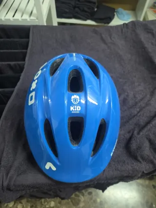 Casco bici infantil azul