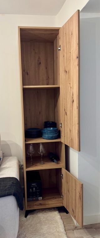 Armario Vitrina Salón Melamina