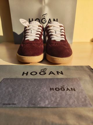 Scarpe Hogan Uomo Bordeaux/Rosso