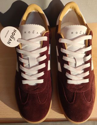 Scarpe Hogan Uomo Bordeaux/Rosso