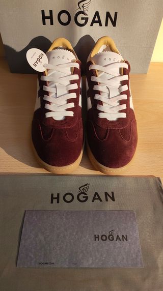 Scarpe Hogan Uomo Bordeaux/Rosso