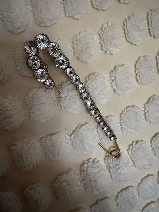 Maxi spilla da balia strass 10 cm