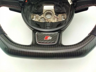 EMBLEMA CARBONO VOLANTE AUDI S SLINE RS