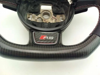 EMBLEMA CARBONO VOLANTE AUDI S SLINE RS