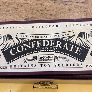 Figuras Soldados Britains Toy Confederate Infantry