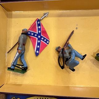 Figuras Soldados Britains Toy Confederate Infantry