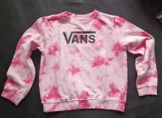 Sudadera Vans Tie-Dye Rosa y Blanca Niña