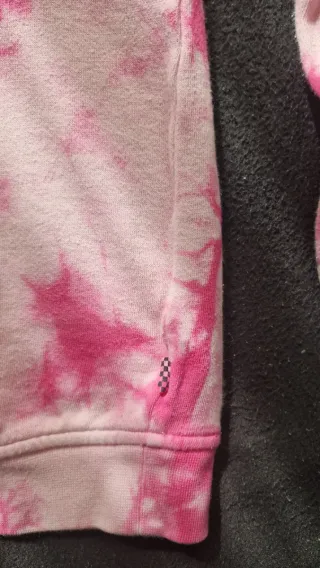 Sudadera Vans Tie-Dye Rosa y Blanca Niña
