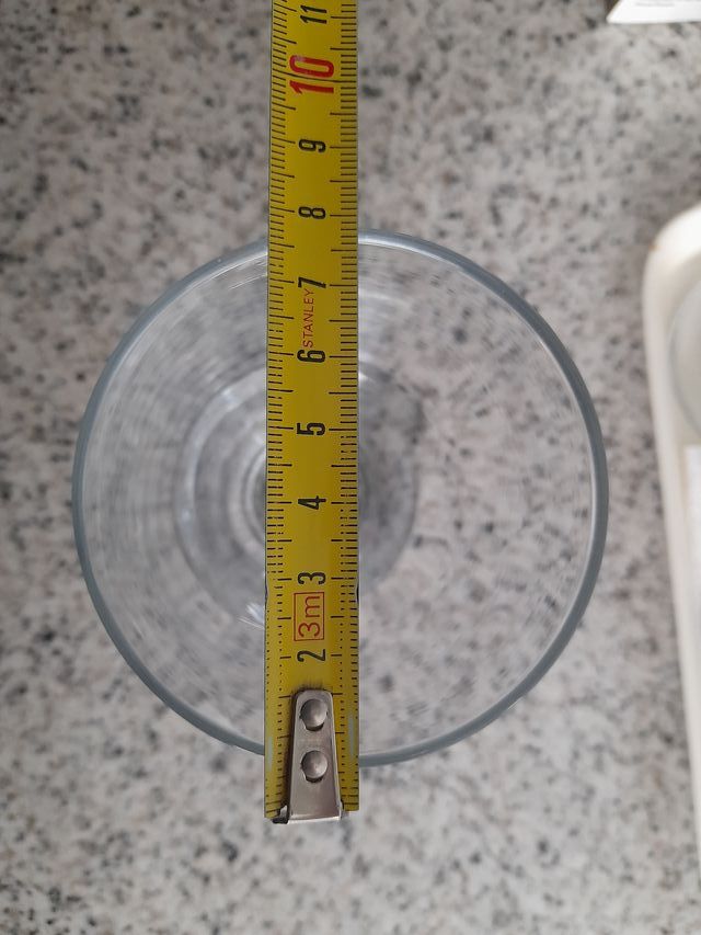 Juego 6 copas cristal estilo clásico