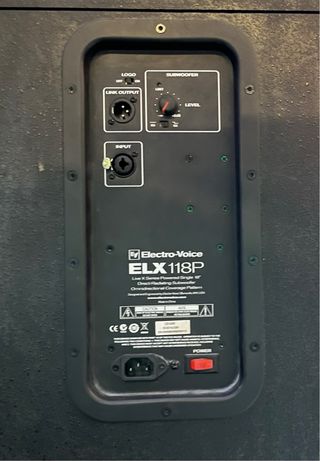 Pareja Subwoofers Electro Voice ELX118P