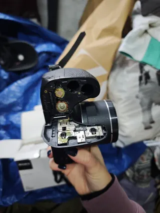 Cámara Sony Negra Zoom Óptico 35x