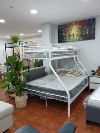 Litera Matrimonio Metal Blanco