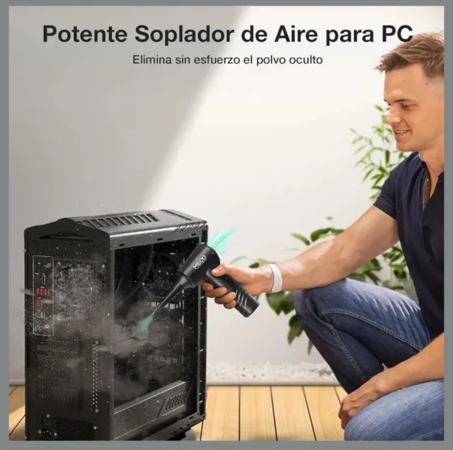 MECO Soplador Polvo Eléctrico y Aspirador