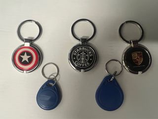 Llaveros de acero con diseños